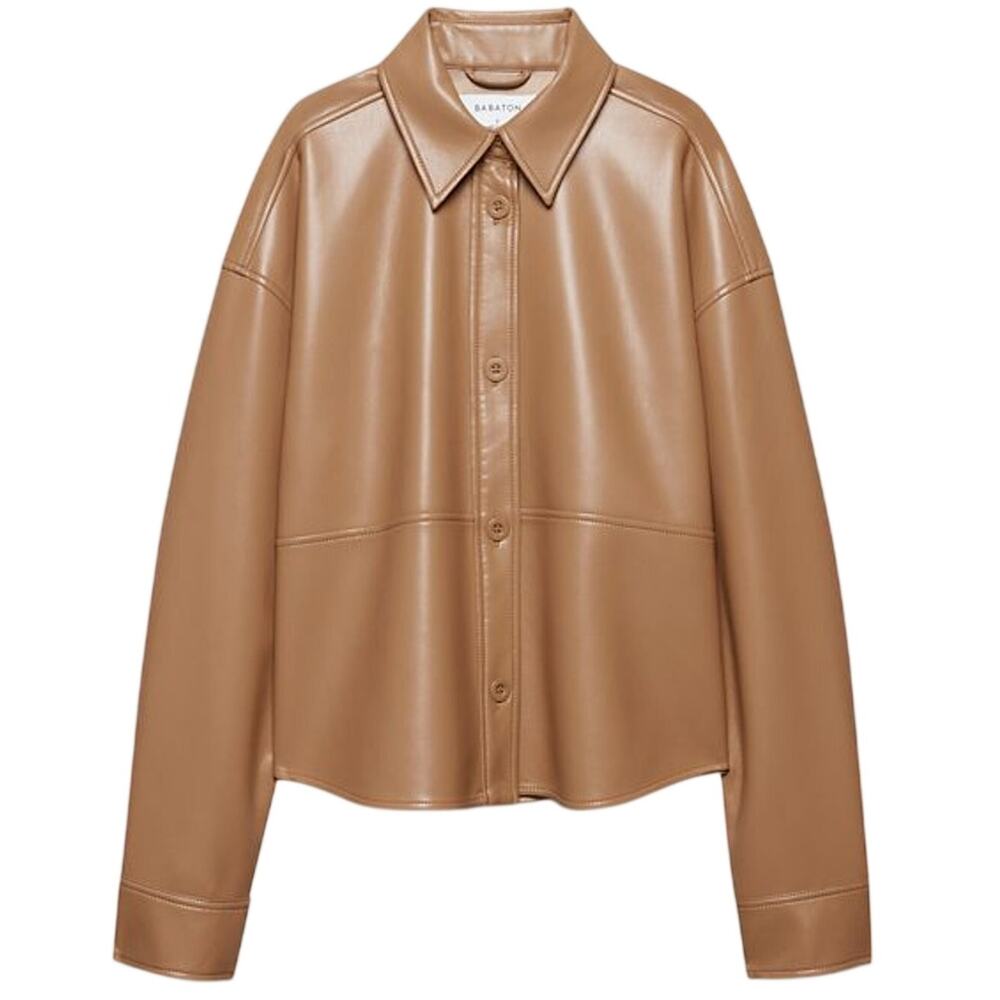 Babaton Classic Saville Pelli Shirt Jacket Size M NWT
